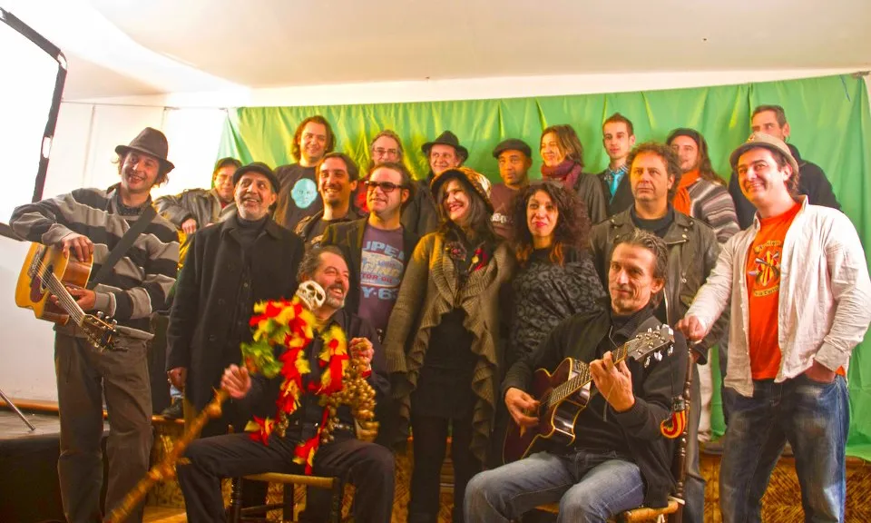 Integrants del col·lectiu Joan Pau Giné