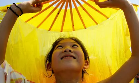 Nena amb vànol. Font: Unicef