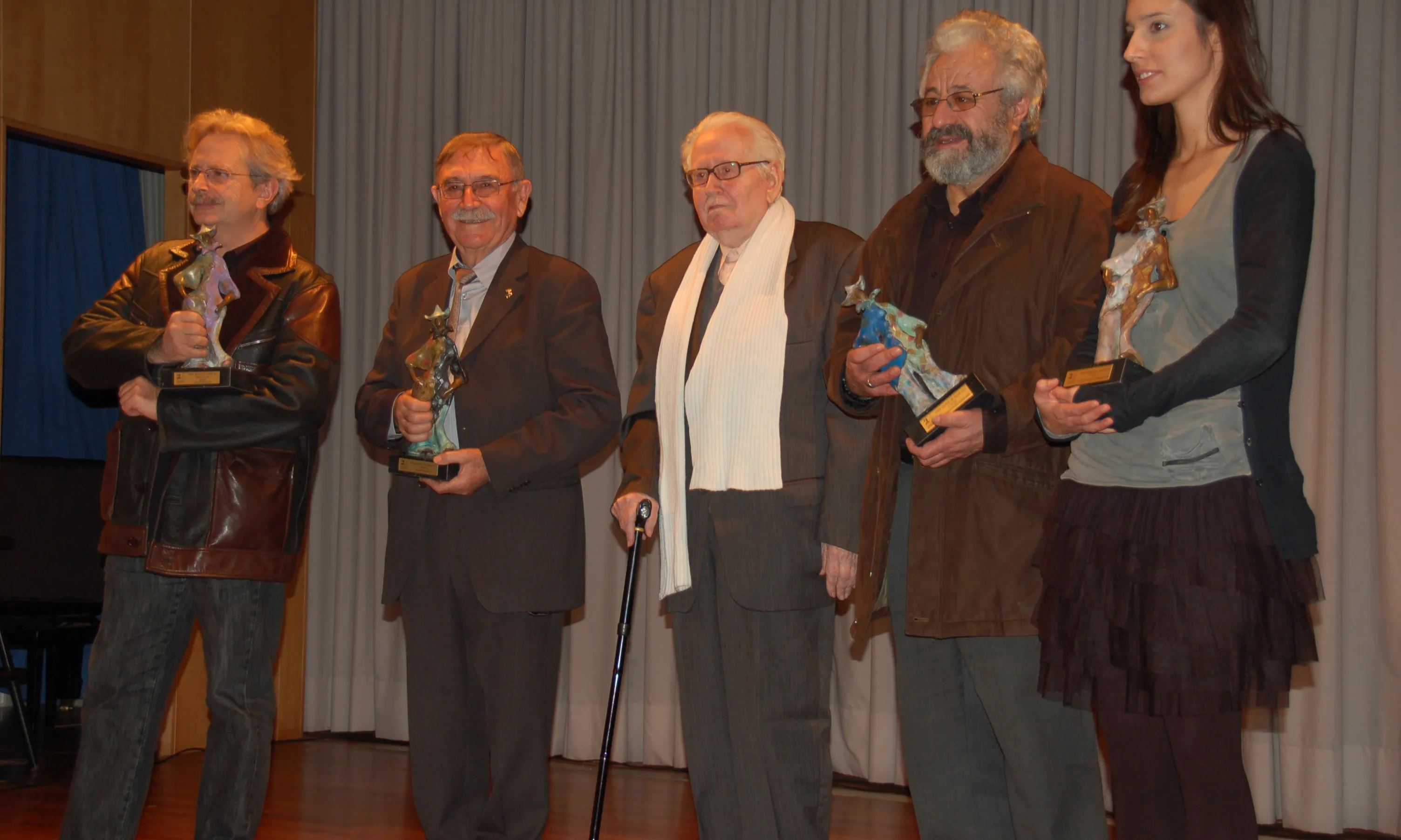 Imatge de tots els premiats