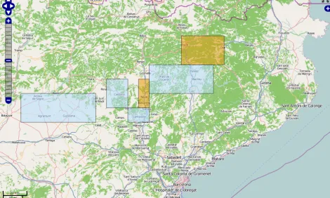 Zones afectades a Catalunya