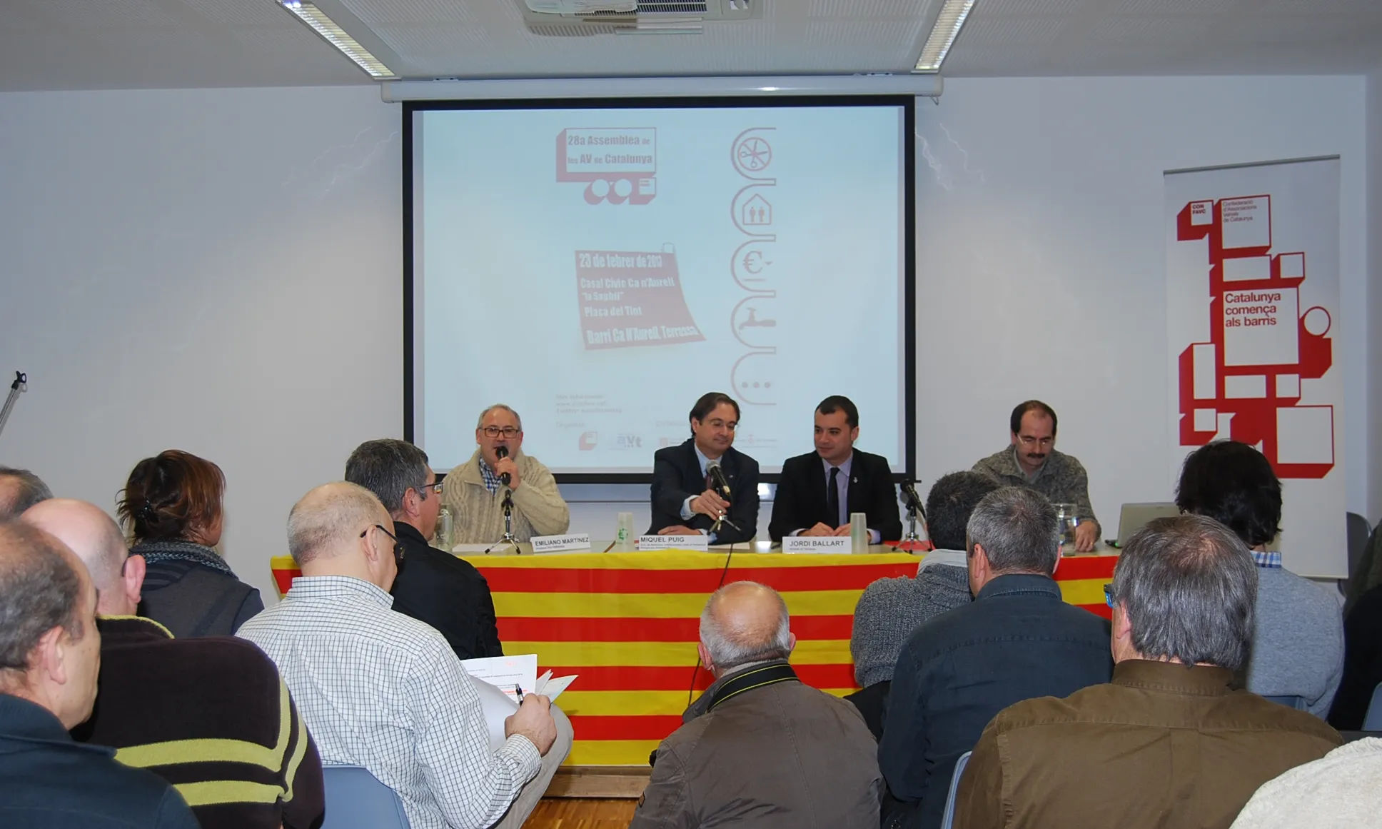 Assemblea General de la CONFAVC a Terrassa. 2013