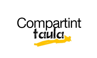 Logotip de la campanya Compartint taula
