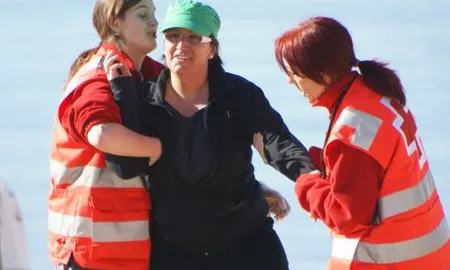 Voluntaris de la Creu Roja