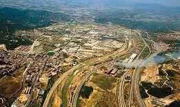 Vista aèria de Sant Andreu de la Barca