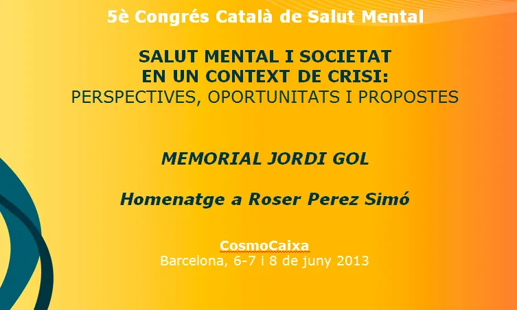 Imatge del 5è Congrés Català de Salut Mental 