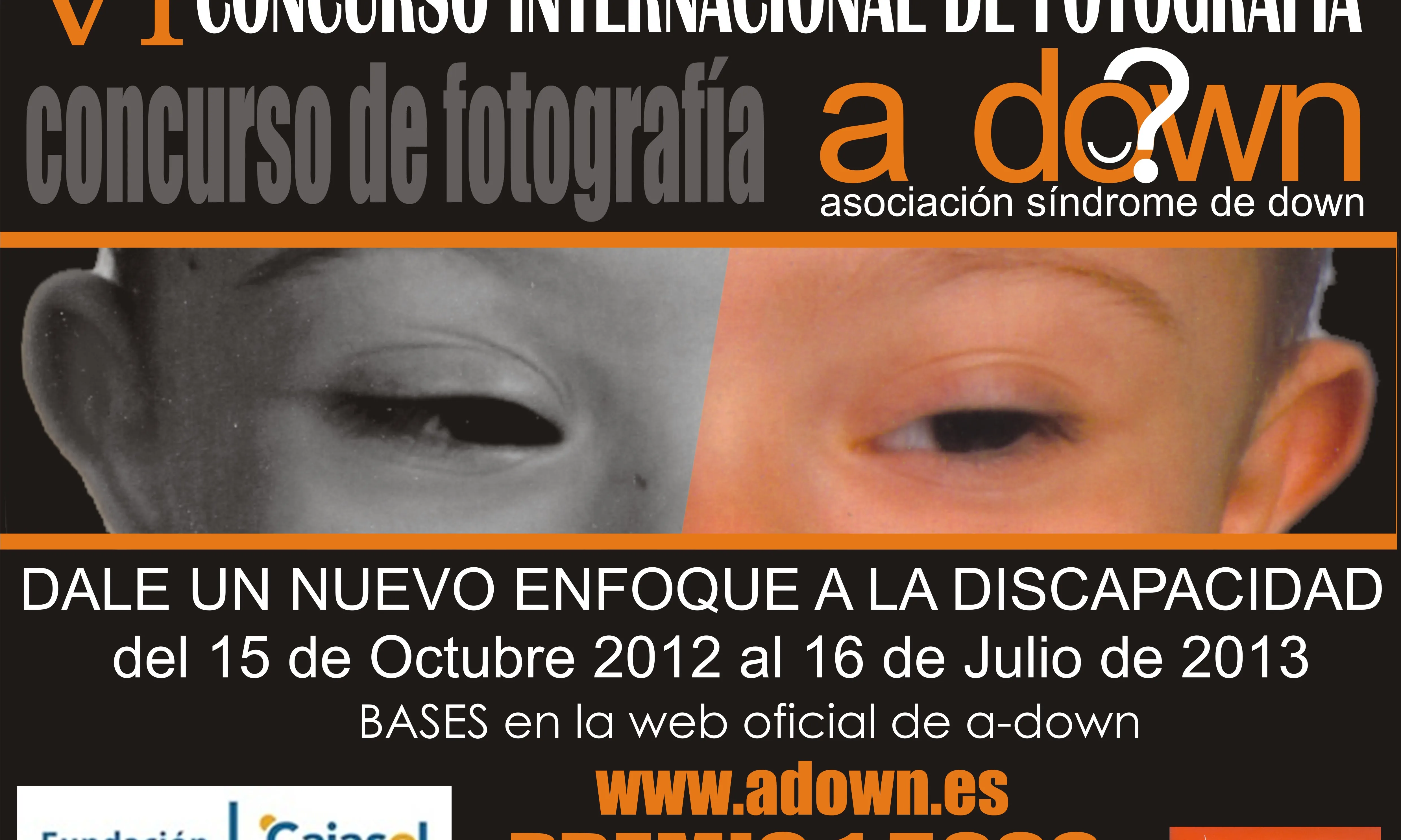 Cartell VI Concurs internacional de Forografia a-down Cartell VI Concurs internacional de Forografia a-down
