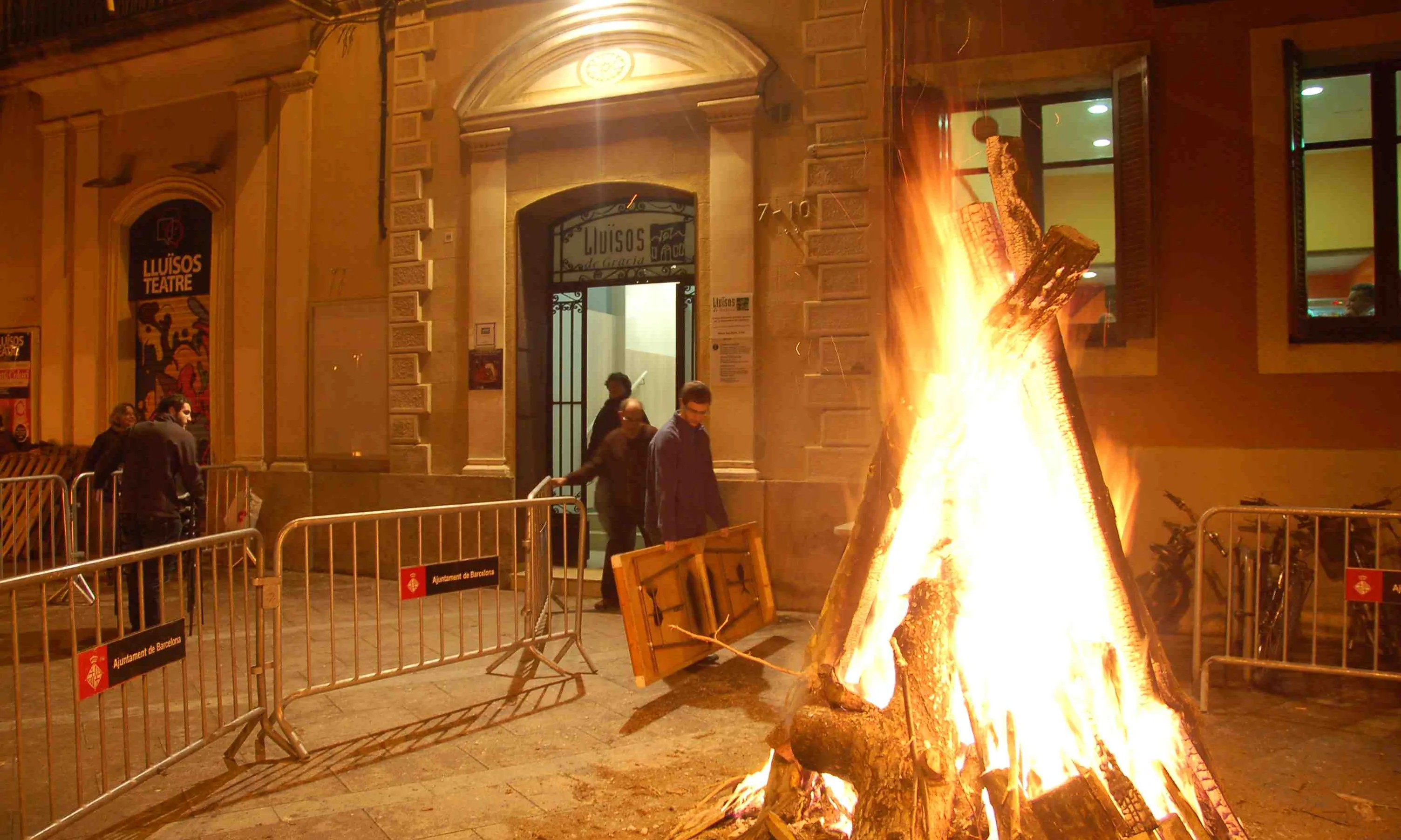 Festa dels foguerons de Gràcia