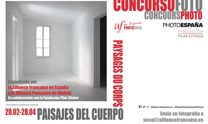 Concurs de fotografia "Paisajes del cuerpo" Concurs de fotografia "Paisajes del cuerpo"