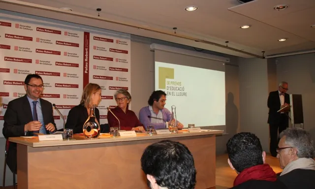 Acte de lliurament dels Premis d'Educació en el Lleure 2013. Foto: MEG