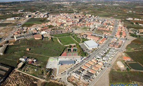 Vista aèria de Torrefarrera. Lleida Vista aèria de Torrefarrera. Lleida