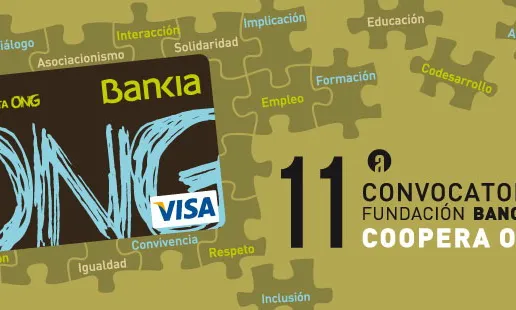 11a Convocatòria Fundació Bancaja Coopera ONG 11a Convocatòria Fundació Bancaja Coopera ONG