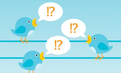 Ocells de Twitter. Imatge CC BY-SA 2.0 del Flickr d'opensourceway (2011)