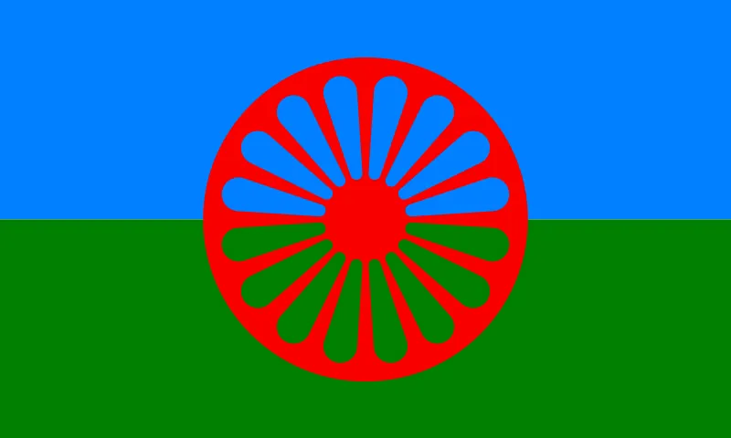 Bandera del poble gitano, vikipèdia