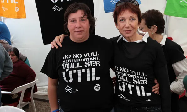 Voluntariat. Font: Arrels Fundació (flickr)