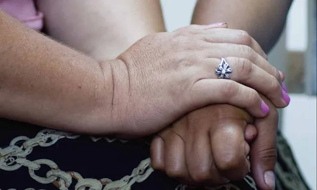 Acompanyament. Font: Amnesty Internacional (flickr)