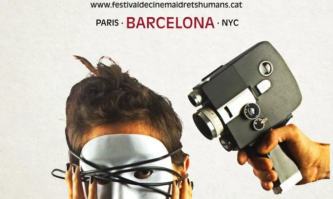 Cartell del X Festival de Cinema i Drets Humans de Barcelona