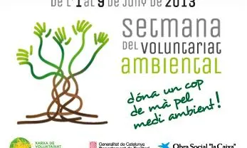 logo de la Setmana del Voluntariat Ambiental 2013