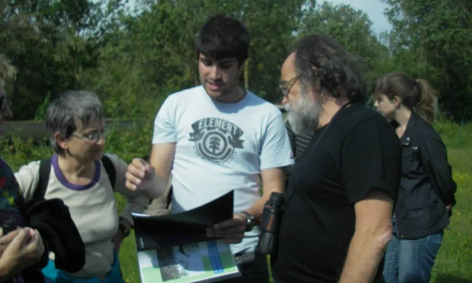 Formació de voluntaris sobre el terreny (imatge: APNAE)