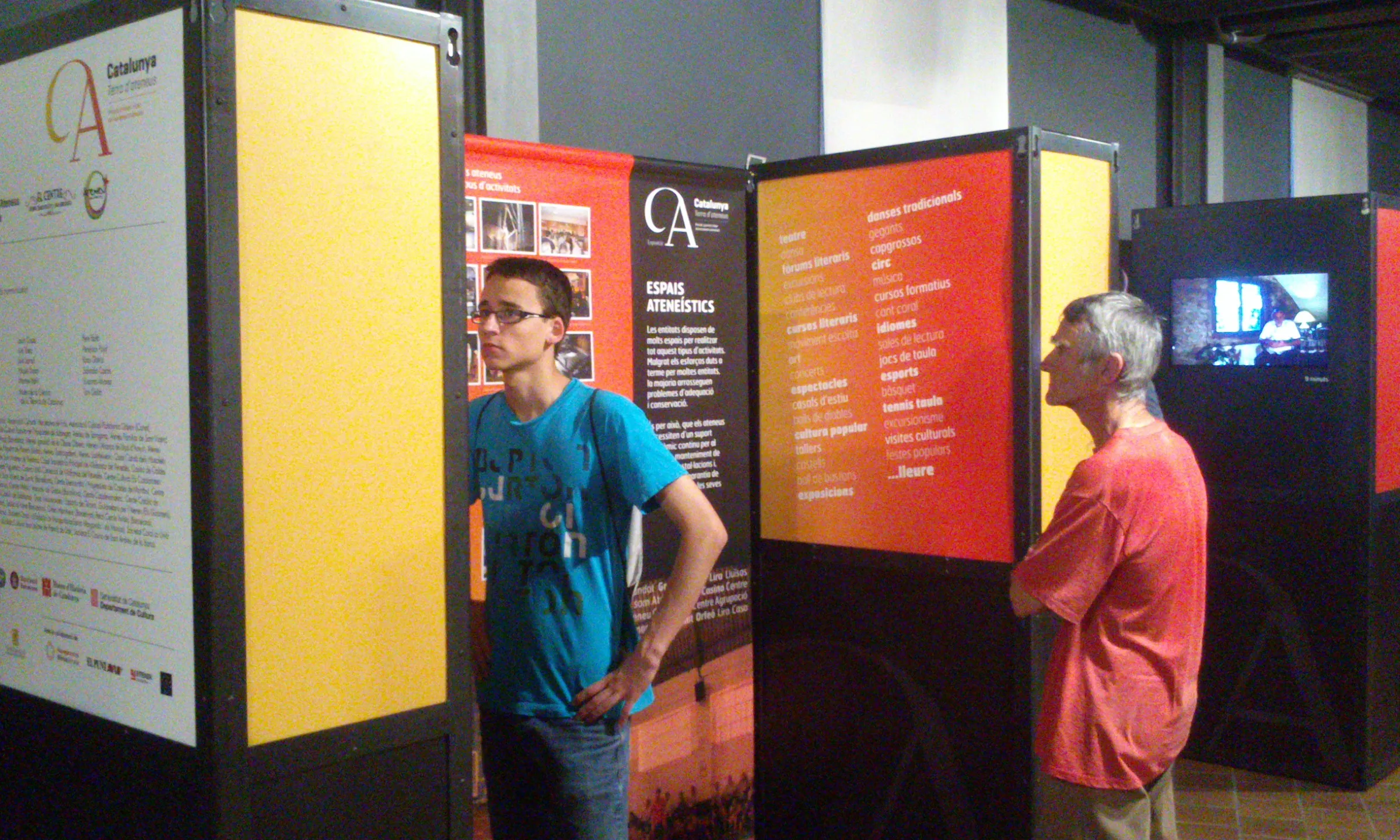 Inauguració de l'exposició a Caldes, Museu Thermalia