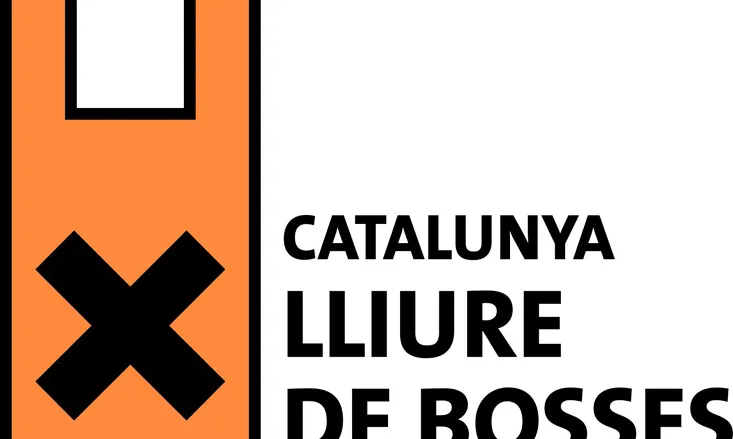 Logo de la campanya "Catalunya lliure de bosses"