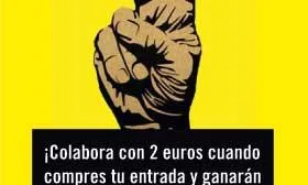 Amb l'entrada al festival es podia col·laborar amb Amnistia Internacional