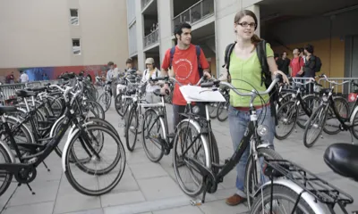 Imatge del programa Bicicampus que funciona a la UB i a la UPC.