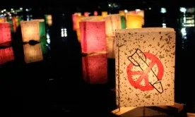 Fotografia de la Campanya Internacional per a l'Abolició de les Armes Nuclears