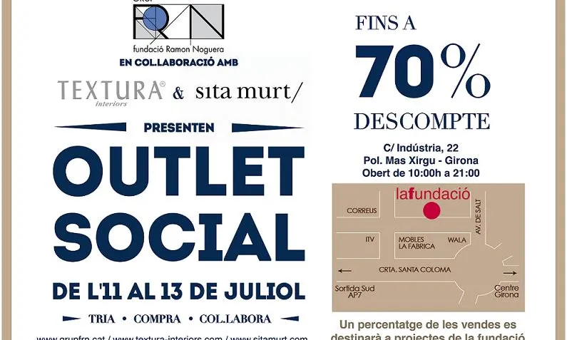 L'Outlet Social se celebrarà de l'11 al 13 de juliol.