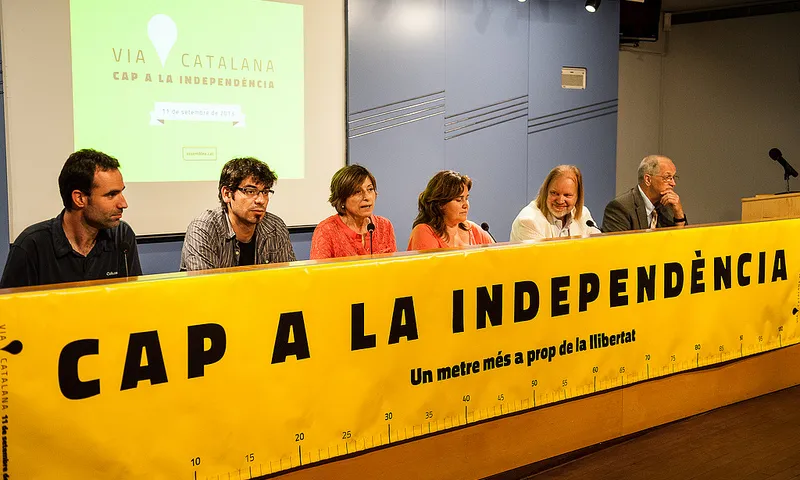Presentació Via Catalana, 12-6-2013, Barcelona. Autor: Galdric Peñarroja