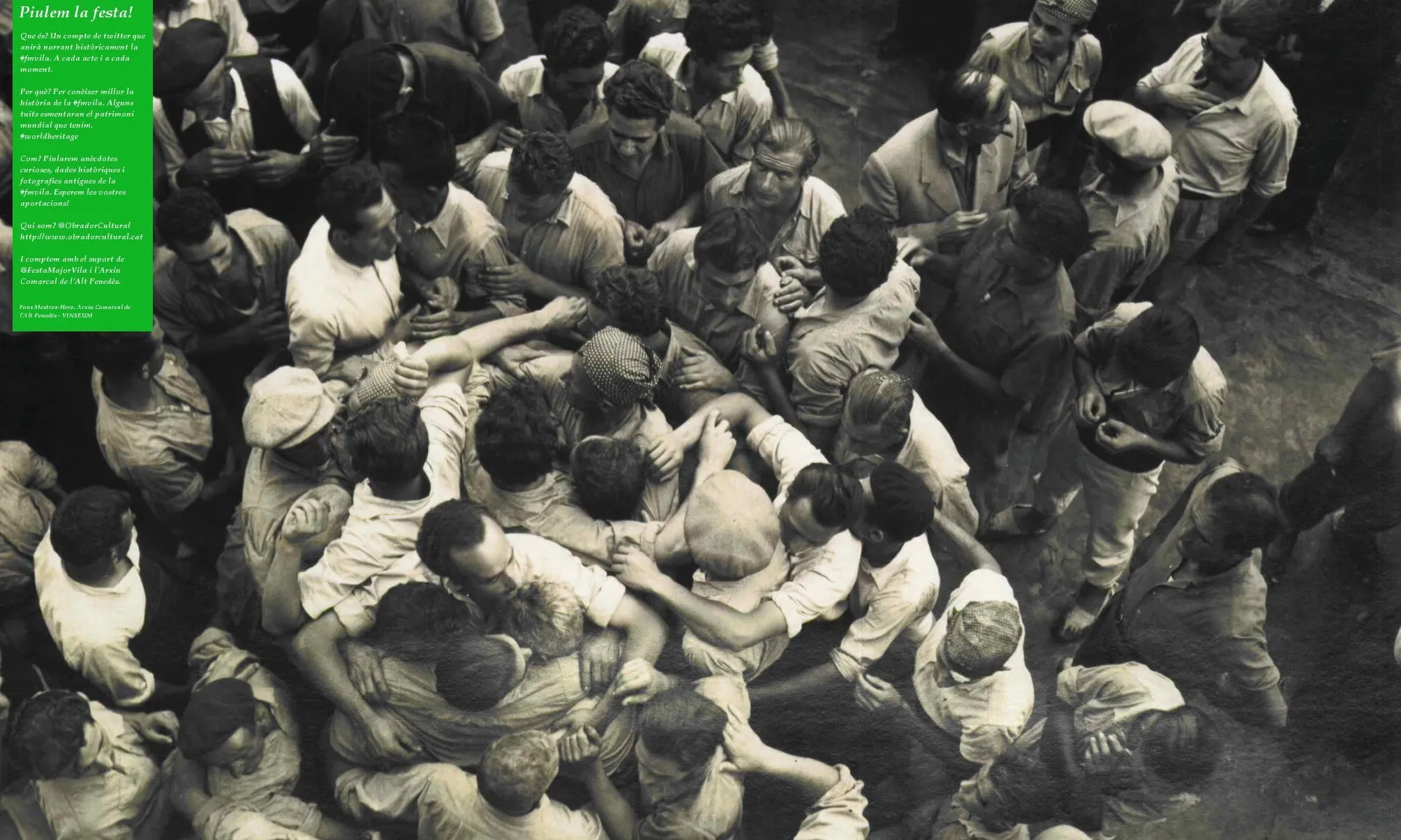 Castellers de Vilafranca Font: piulemlafesta.cat