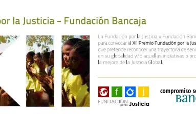 XII Premi Fundación por la Justicia