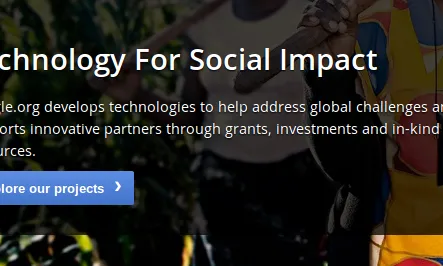 Google.org ofereix solucions al tercer sector