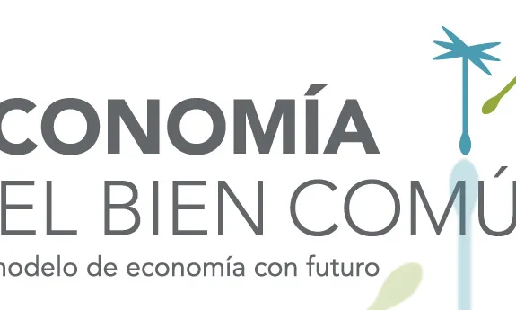 Logotip del moviment de l'Economia del Bé Comú en castellà