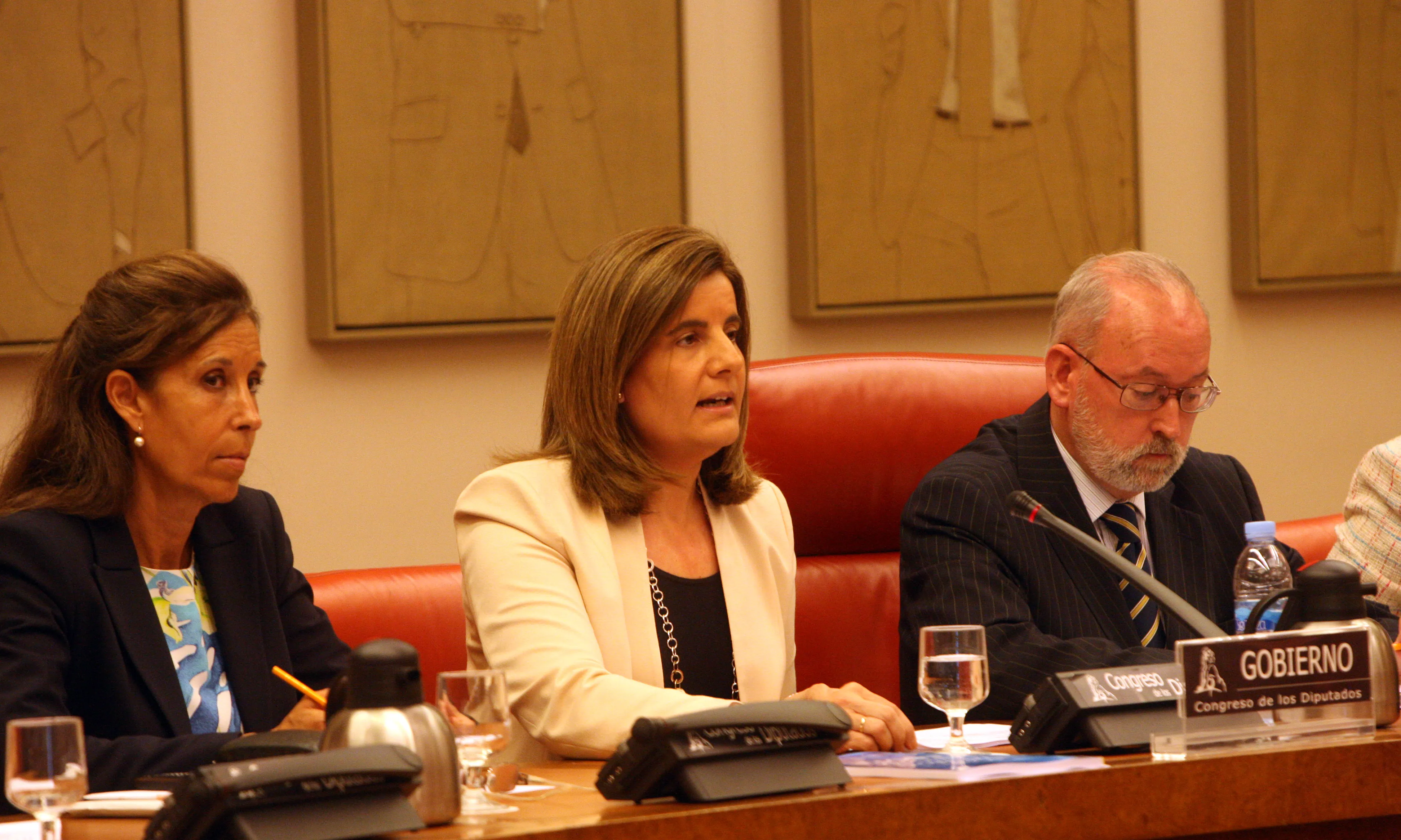 Imatge de la ministra Fátima Báñez