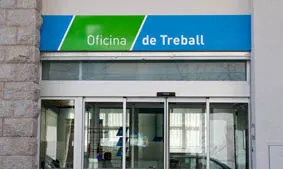 Imatge d'una oficina del Servei d'Ocupació de Catalunya