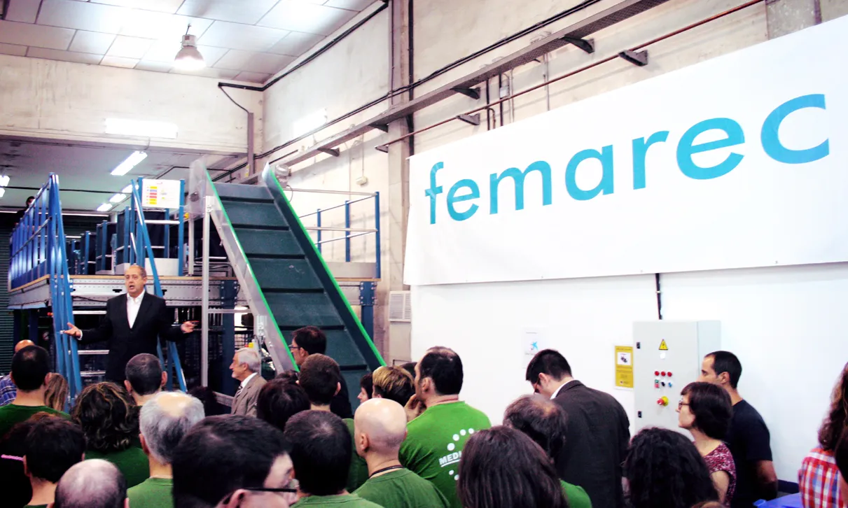 Femarec, Gestió de Residus, Integració laboral, discapacitat, Felip Puig