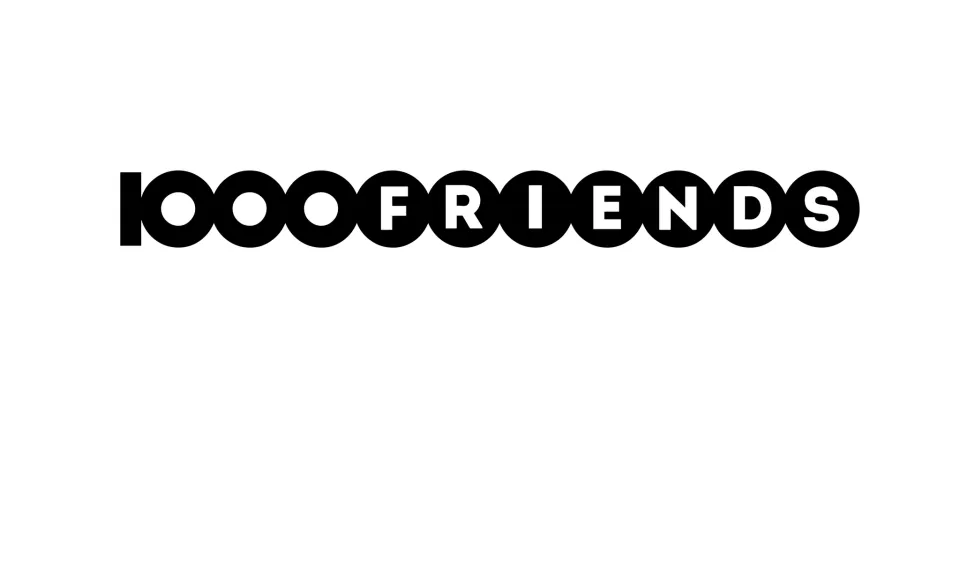 Logo de 1000friends