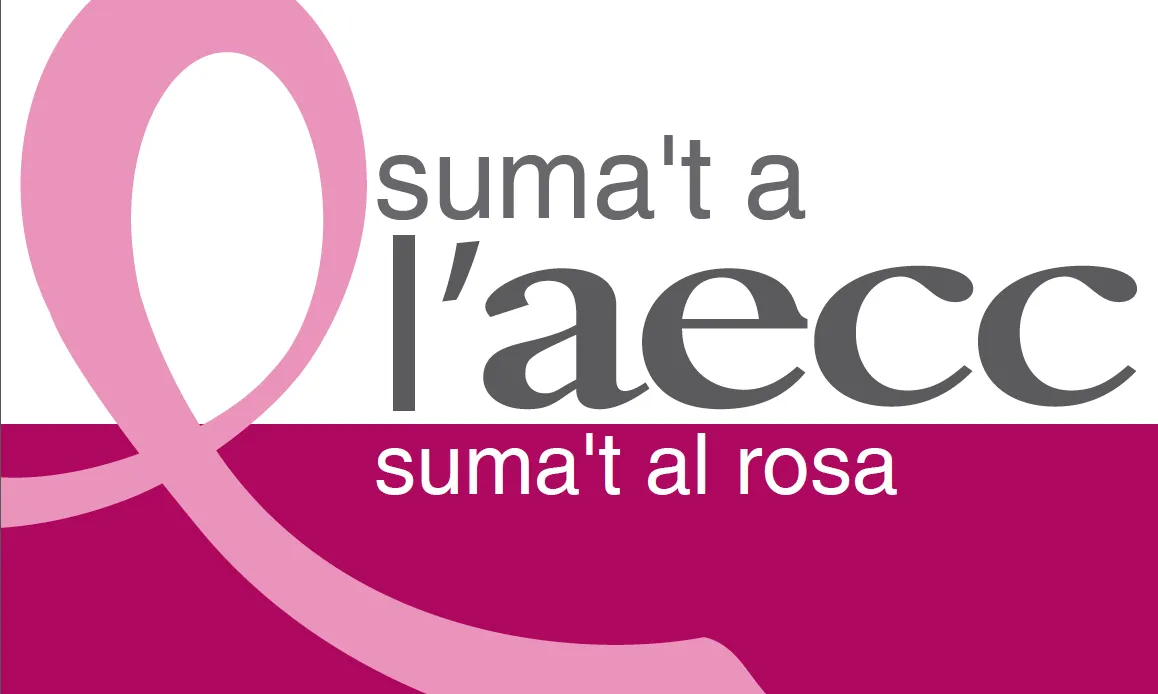 “Suma’t a l’aecc, suma’t al rosa” ésimbolitza la lluita contra el càncer