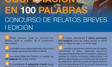 I Concurs de Relats Breus "Cooperación en 100 palabras"