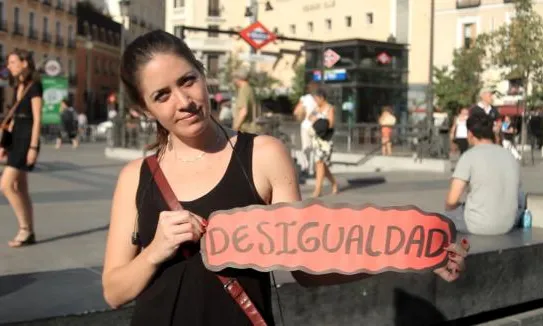 Desigualtat. Fotograma del vídeo del projecte Avizor