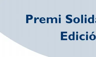 Premi Solidaritat 2013