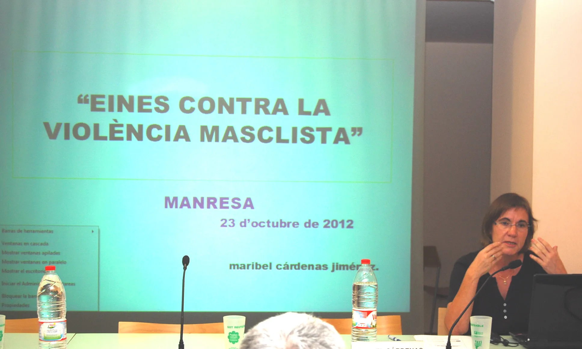 Curs "Eines contra la violència masclista" a Manresa