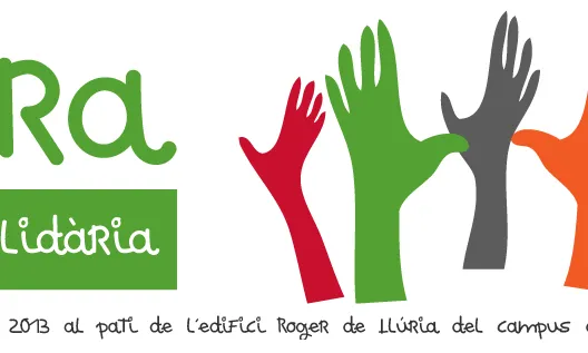 Cartell Fira UPF Solidària (Font: UPF Solidària)