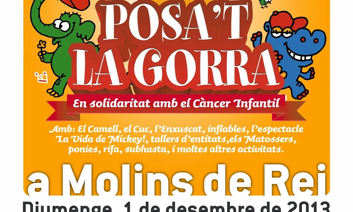 Posa't la gorra en solidaritat amb els infants amb càncer