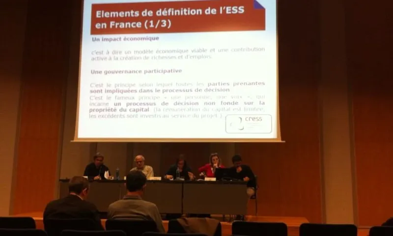 El debat "El repte d'enfortir el conjunt de l'economia social".