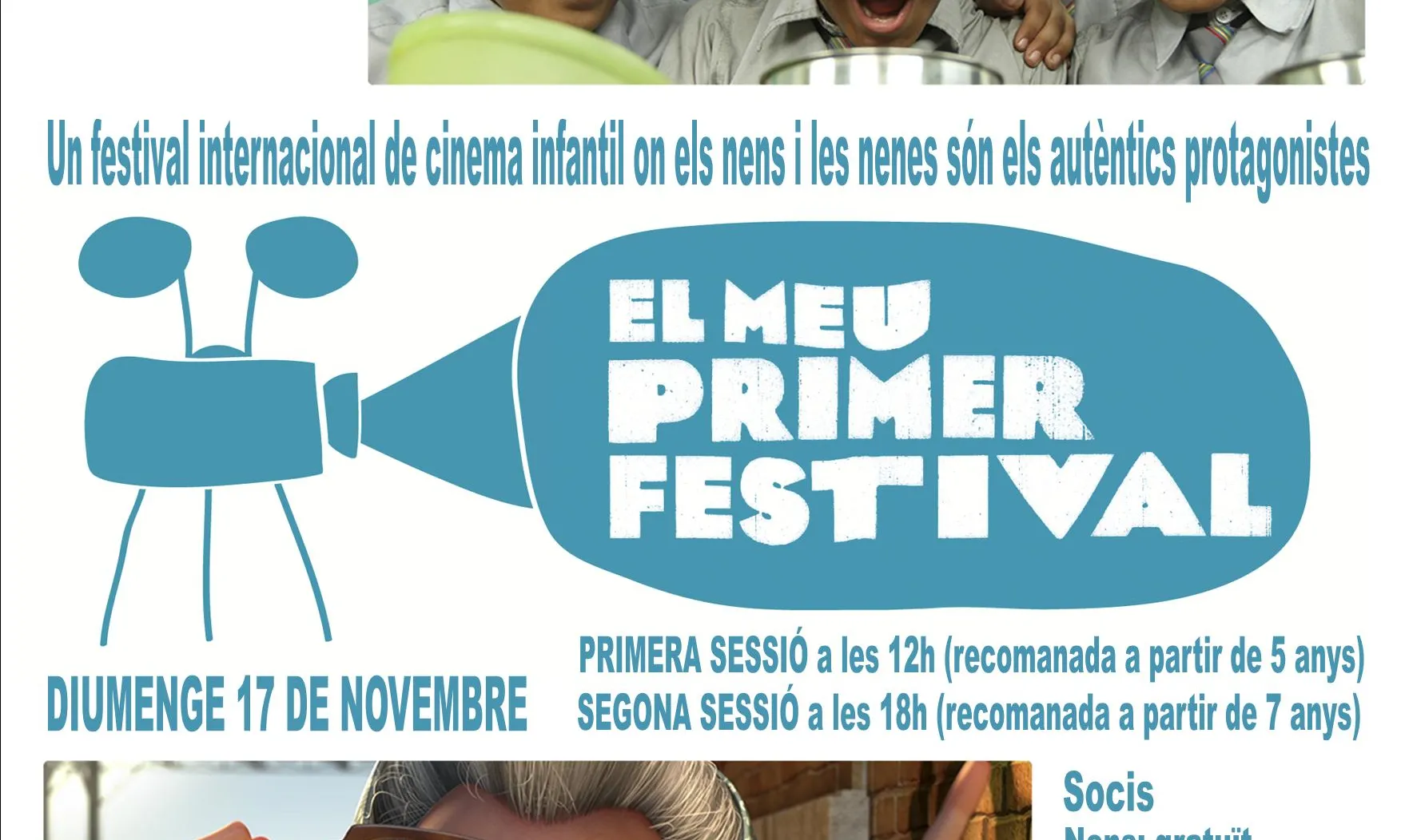 Cartell d'"El meu primer festival" a La Cate