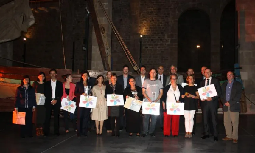 Foto de grup dels guardonats
