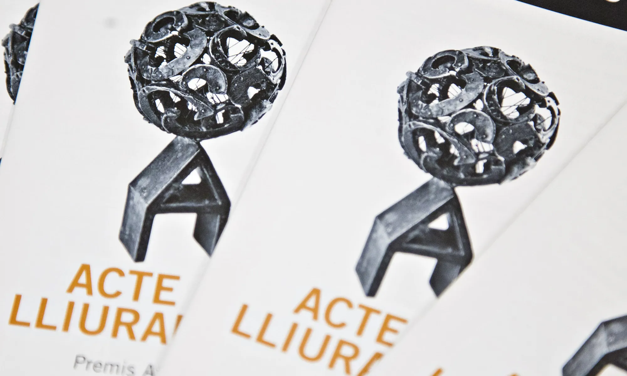 Programa de mà dels Premis Ateneus