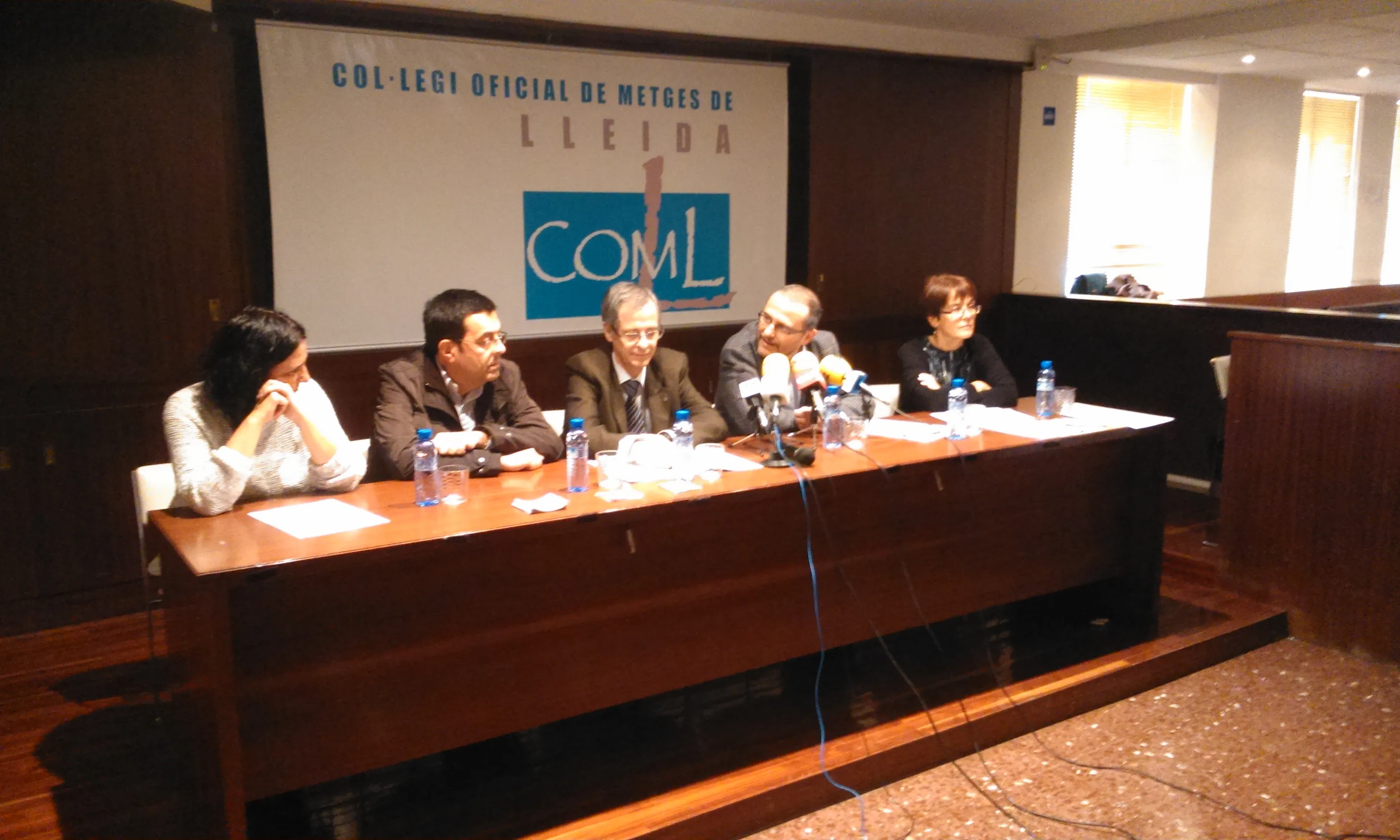 Representants de las diferents entitats van presentar els resultats