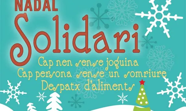 Imatge Nadal Solidari. Font: Ajunt. de Badalona 